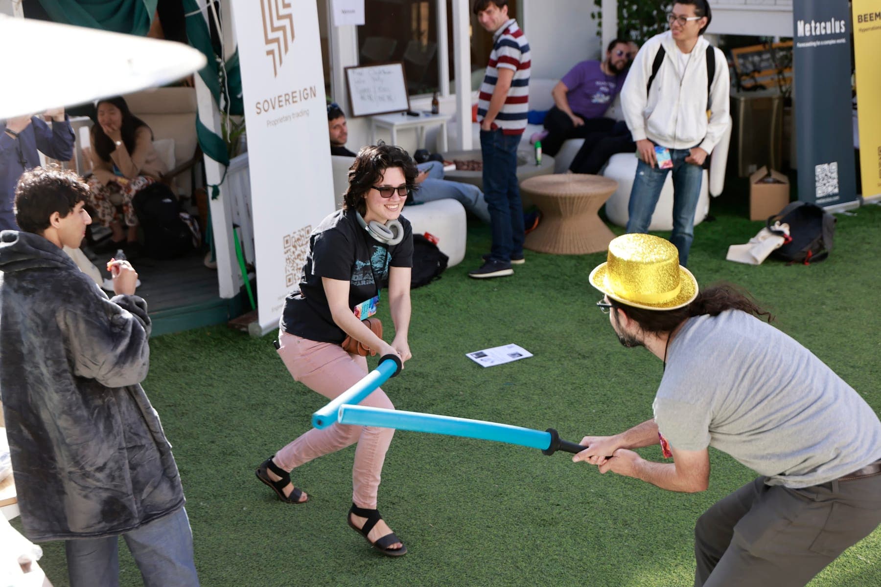 Lightsaber fight